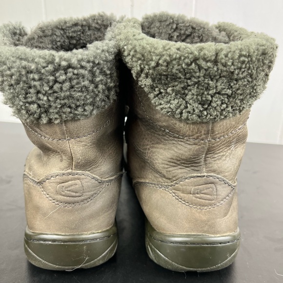 KEEN Lace Up Leather Crested Butte Low Boot Sz 6 - Picture 7 of 14